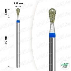 Фреза алмазна mART M-005 "Грушоподібна"