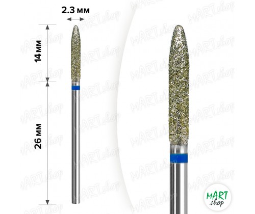 Фреза алмазная mART M-08 "Конус" (10 шт)