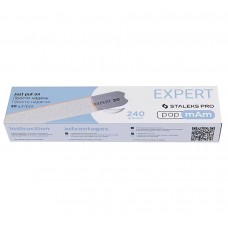 A set of white PAP MAM file-covers for the base of Staleks EXPERT 22 240 grit, 50 pcs