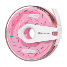 File tape white with clip STALEKS PRO EXPERT papmAm, 180 grit