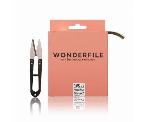 Wonderfile file tape, 180 g (7 meters) + Scissors