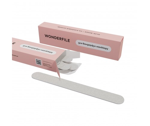 Змінні файли на пінній основі для пилки Wonderfile 160x18 мм, 100 гр (20 шт)
