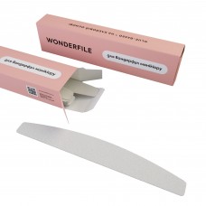 Disposable adhesive files "Crescent" Wonderfile 162x24 mm, 100 gr (50 pcs)