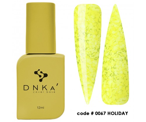 Камуфлююча база DNKa' Cover Base №67 Holiday, 12 мл