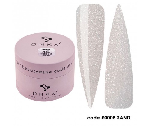 Полігель DNKa Acryl Gel №08 Sand, 30 мл