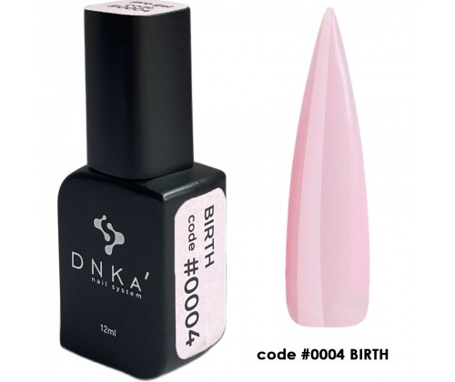 Гель для нарощування DNKa' Pro Gel №004, 12 мл