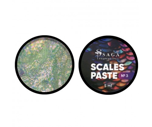 Гель для дизайну Saga Scales paste №03, 5 мл