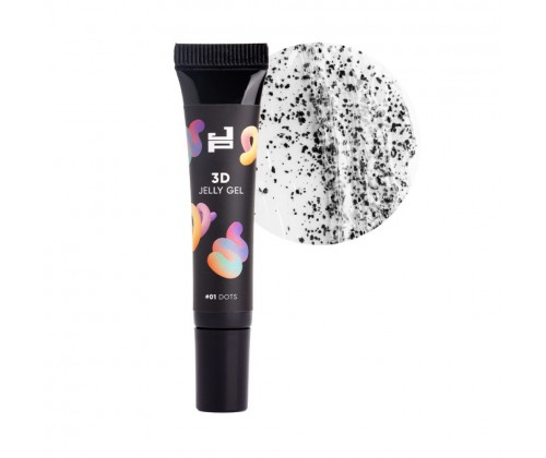 Jerden Proff 3D Jelly Gel №01, 8 г