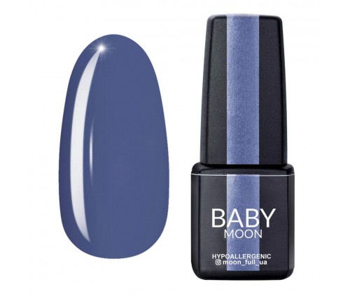 Гель-лак Baby Moon Cold Ocean №16 (сизий), 6 мл