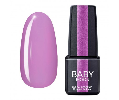 Гель-лак Baby Moon Lilac Train №08 (рожево-бузковий), 6 мл