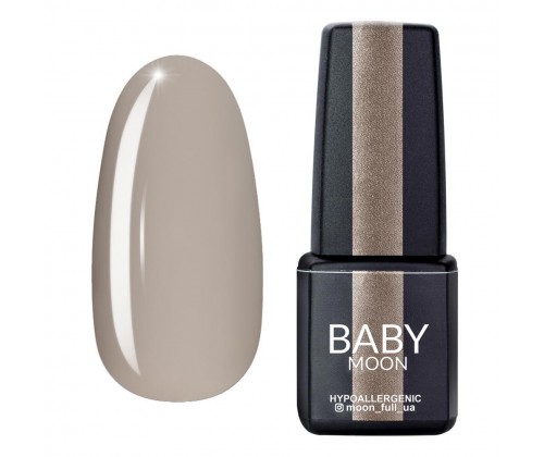 Гель-лак Baby Moon Midnight №05 (латте із сірим підтоном), 6 мл