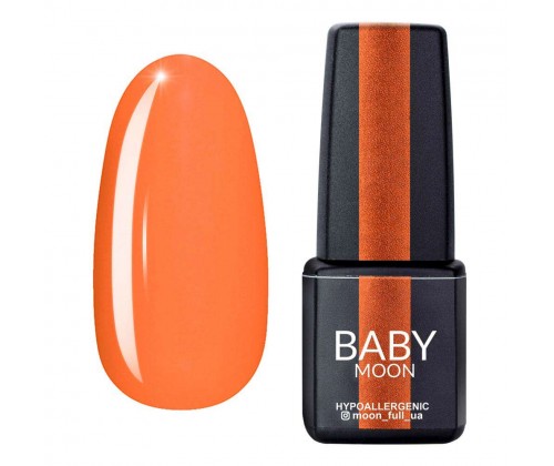 Гель-лак Baby Moon Perfect Neon №06 (лососевий), 6 мл