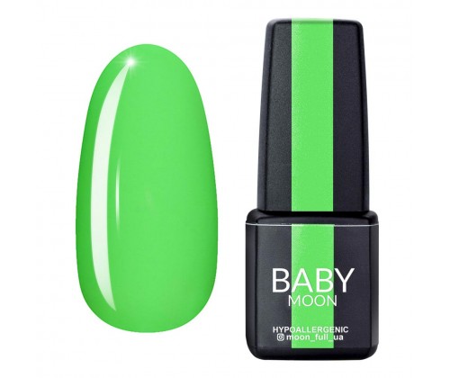 Гель-лак Baby Moon Perfect Neon №10 (шартрез), 6 мл
