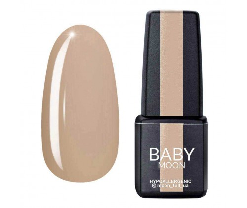 Гель-лак Baby Moon Sensual Nude №17 (світло-бежевий), 6 мл