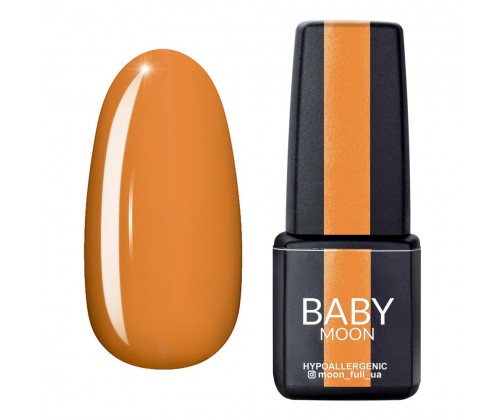 Гель-лак Baby Moon Sunny Solo №07 (абрикосовий темний), 6 мл