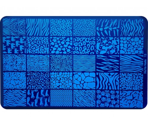 Plate for stamping "mART-103" (Animal print)