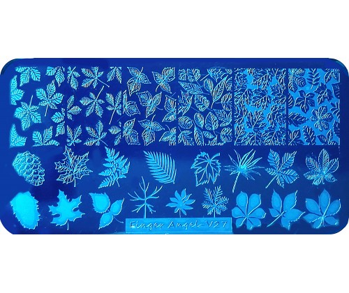 Пластина для стемпінгу "mART-009" (Листя)