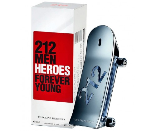 Carolina Herrera 212 Men Heroes Forever Young Туалетная вода, 90 мл