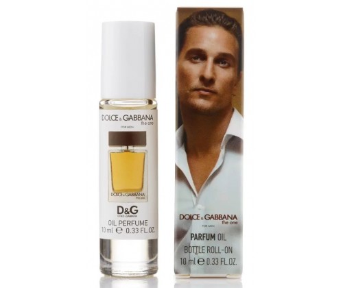 Масляный парфюм Dolce & Gabbana The One For Men, 10 мл