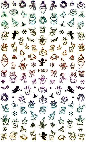mART Nail Sticker F600
