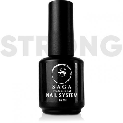 База для гель-лаку SAGA professional Rubber Base STRONG, 15 мл