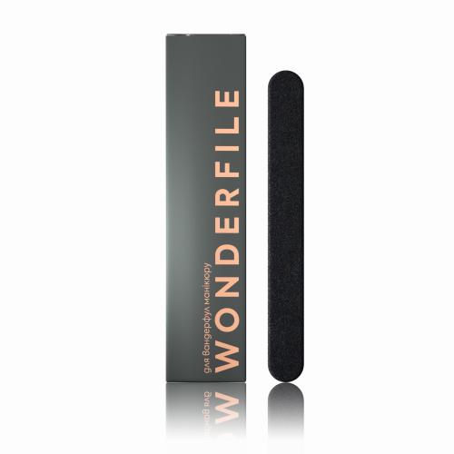 Змінні файли на пінній основі для пилки Wonderfile in black 160x18 мм, 240 гр (20 шт)