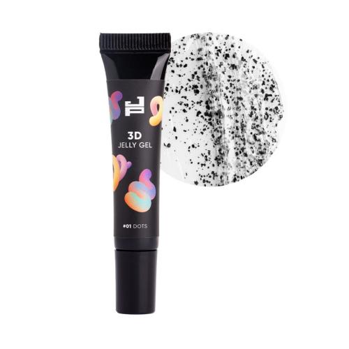 Jerden Proff 3D Jelly Gel №01, 8 г