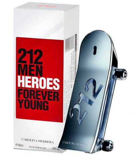 Carolina Herrera 212 Men Heroes Forever Young Туалетная вода, 90 мл