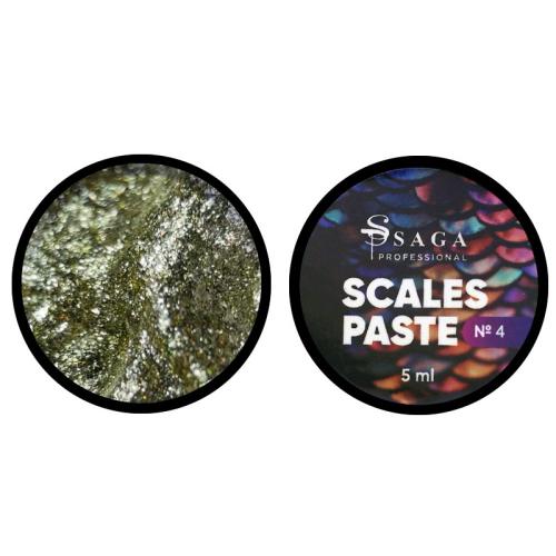 Гель для дизайну Saga Scales paste №04, 5 мл