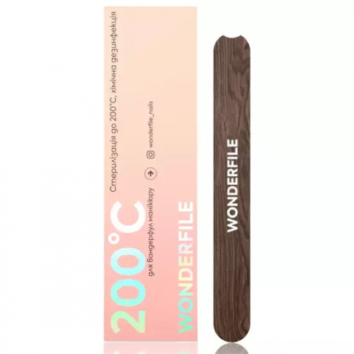 Wooden base Wonderfile 160x18 mm