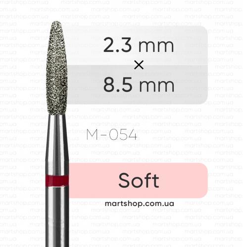 Фреза алмазная mART M-054 "Пламя тупое" (10 шт)