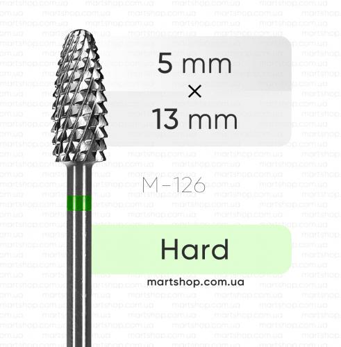 Carbide cutter mART M-126 "Corn" (5 pcs)