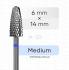 Carbide cutter mART M-123 "Corn" (5 pcs)