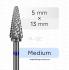 Carbide cutter mART M-120 "Christmas tree" (5 pcs)